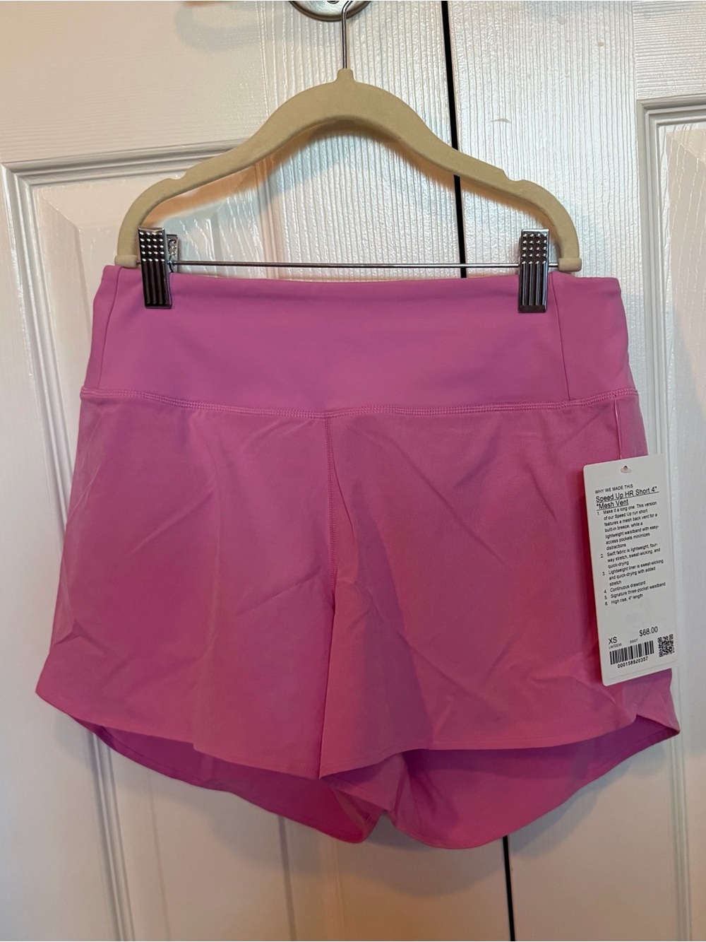 NEW Lululemon 4” shorts XS